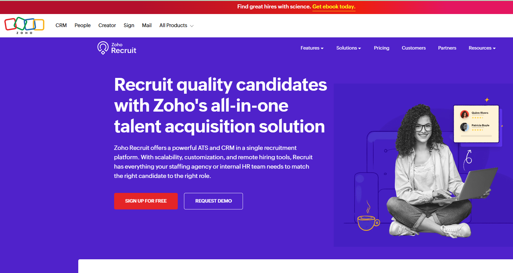 zoho recruit